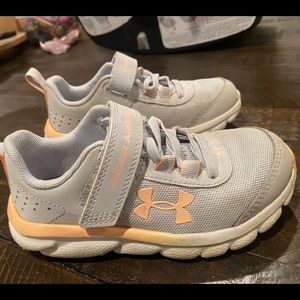 Kids under armor sneakers